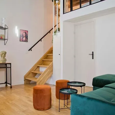 Modern Loft Saint Germain Luxembourg Odeon Апартаменты Париж