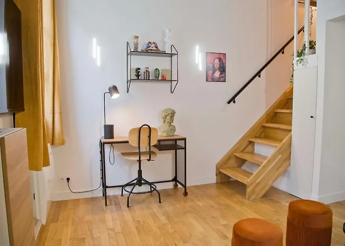 Gabrielle - Authentic Loft Saint-germain Luxembourg Courtyard