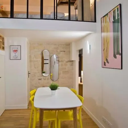Gabrielle - Authentic Loft Saint-germain Luxembourg Courtyard
